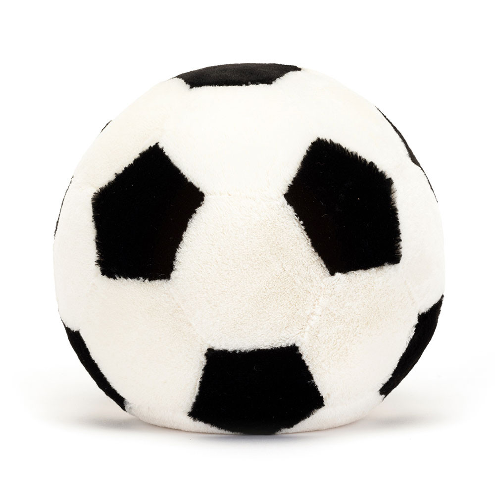 Amuseables Sports Football plush toy in white – view 3