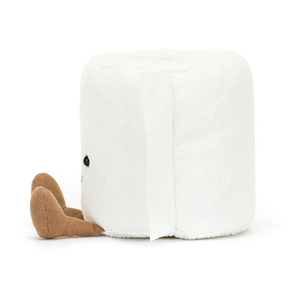 Amuseables Toilet Roll plush in white – view 2