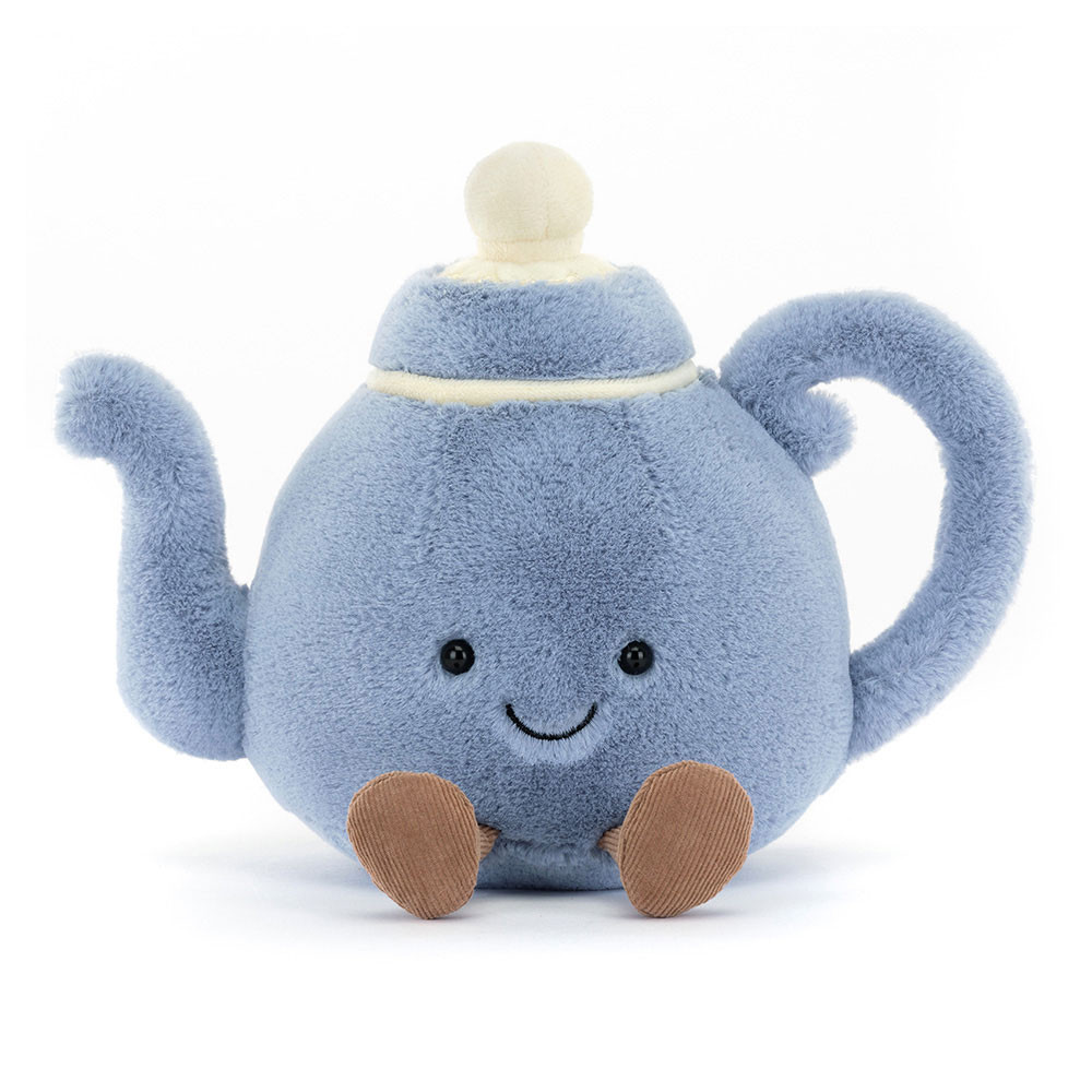 Amuseables Vicky Teapot plush in blue