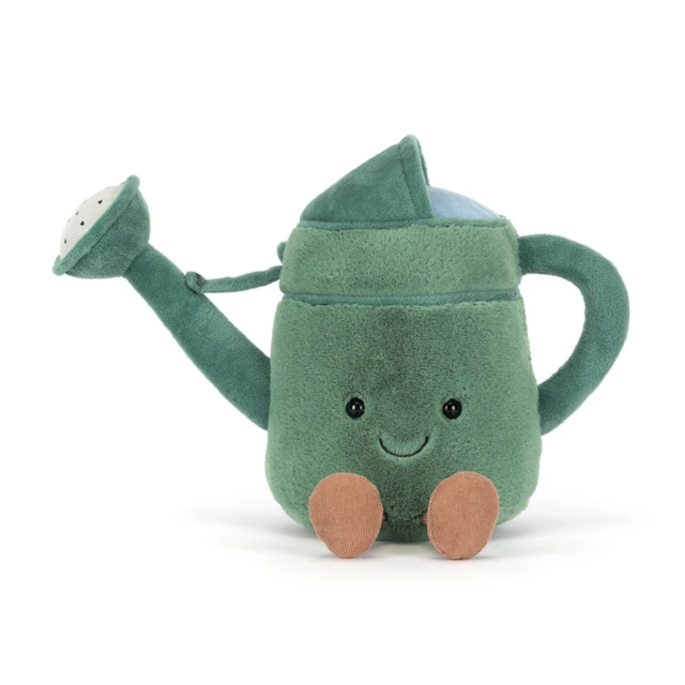 Amuseables Watering Can green plush toy