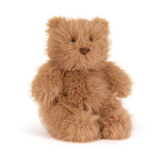 Bear Bouffant plush toy in brown