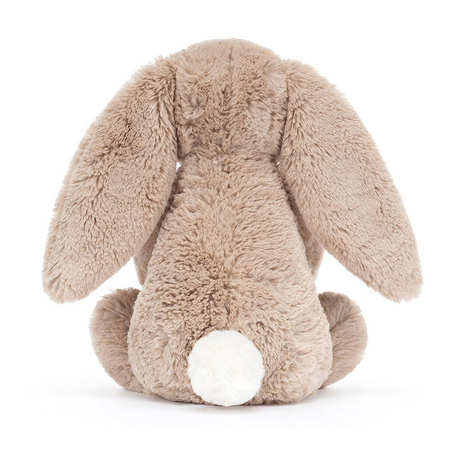 Bashful Beige Bunny Birthday plush toy in khaki – view 3