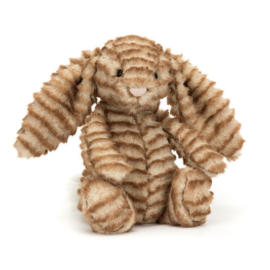 Bashful Luxe Bunny Juniper plush toy in brown