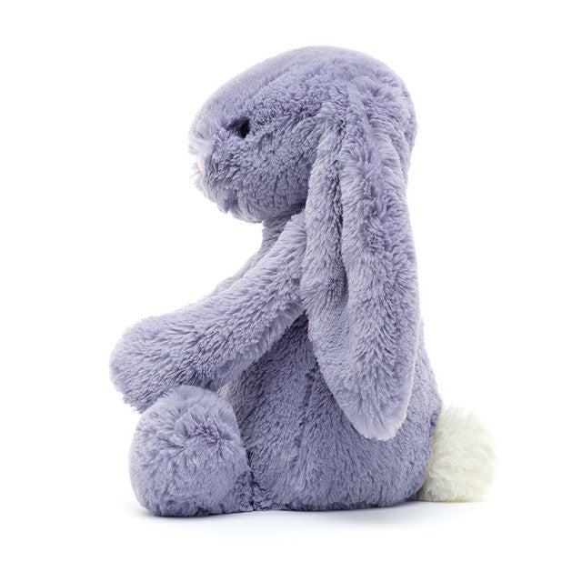 Bashful Viola Bunny plush toy in purple – view 2