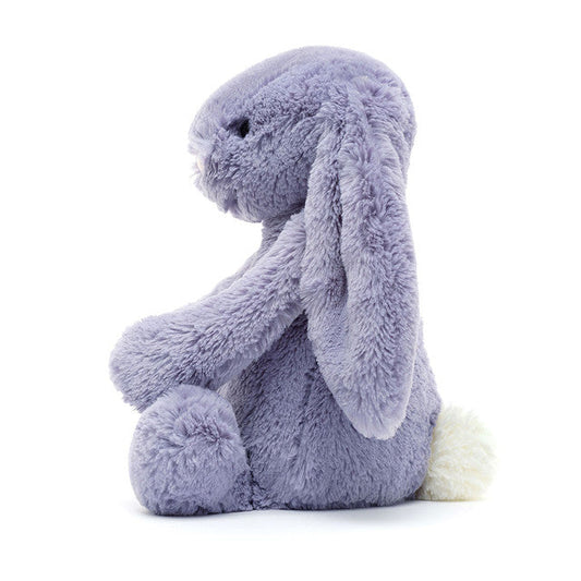 Bashful Viola Bunny plush toy in purple – view 2