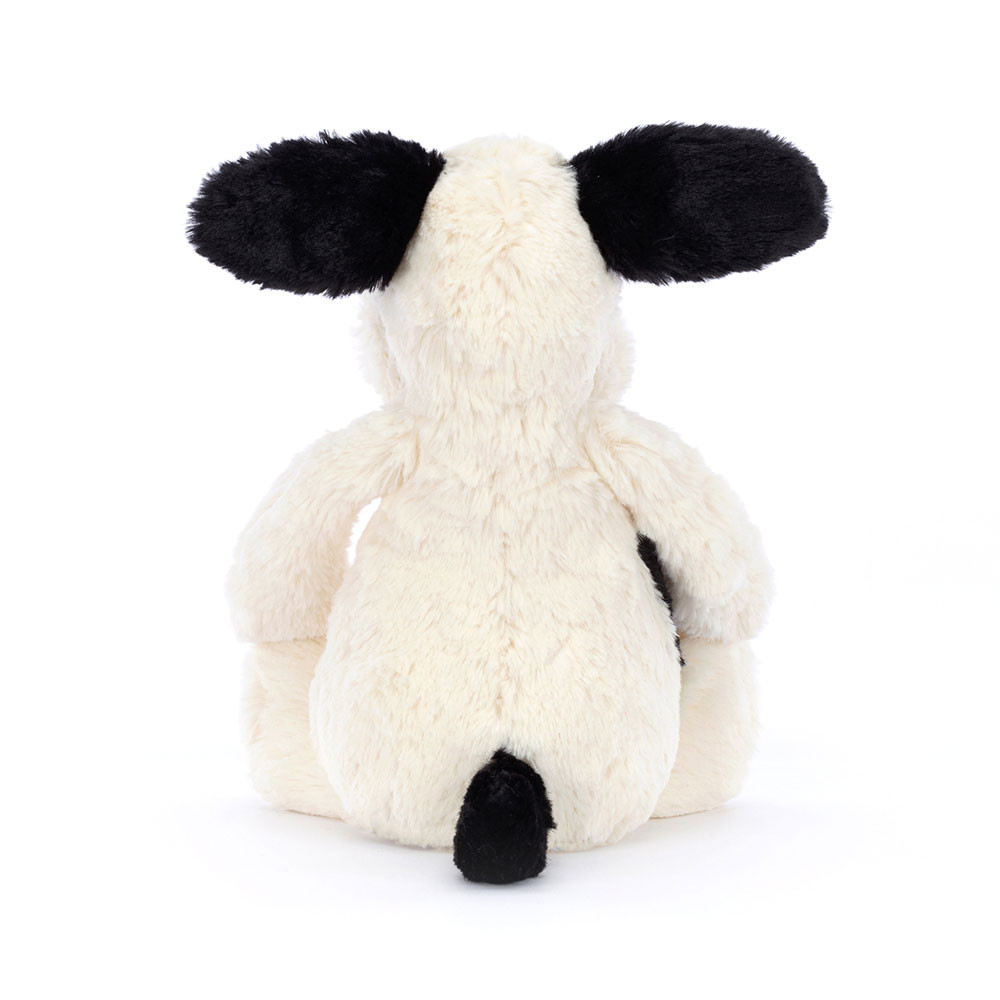Bashful Black & Cream Puppy plush toy – view 3