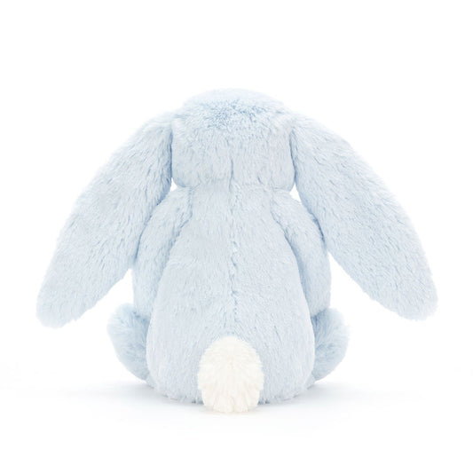 Bashful Blue Bunny plush toy in blue – view 2