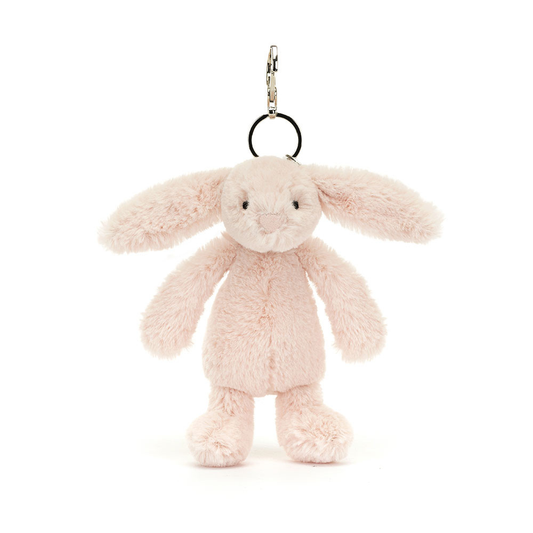 Bashful Blush Bunny bag charm in pink