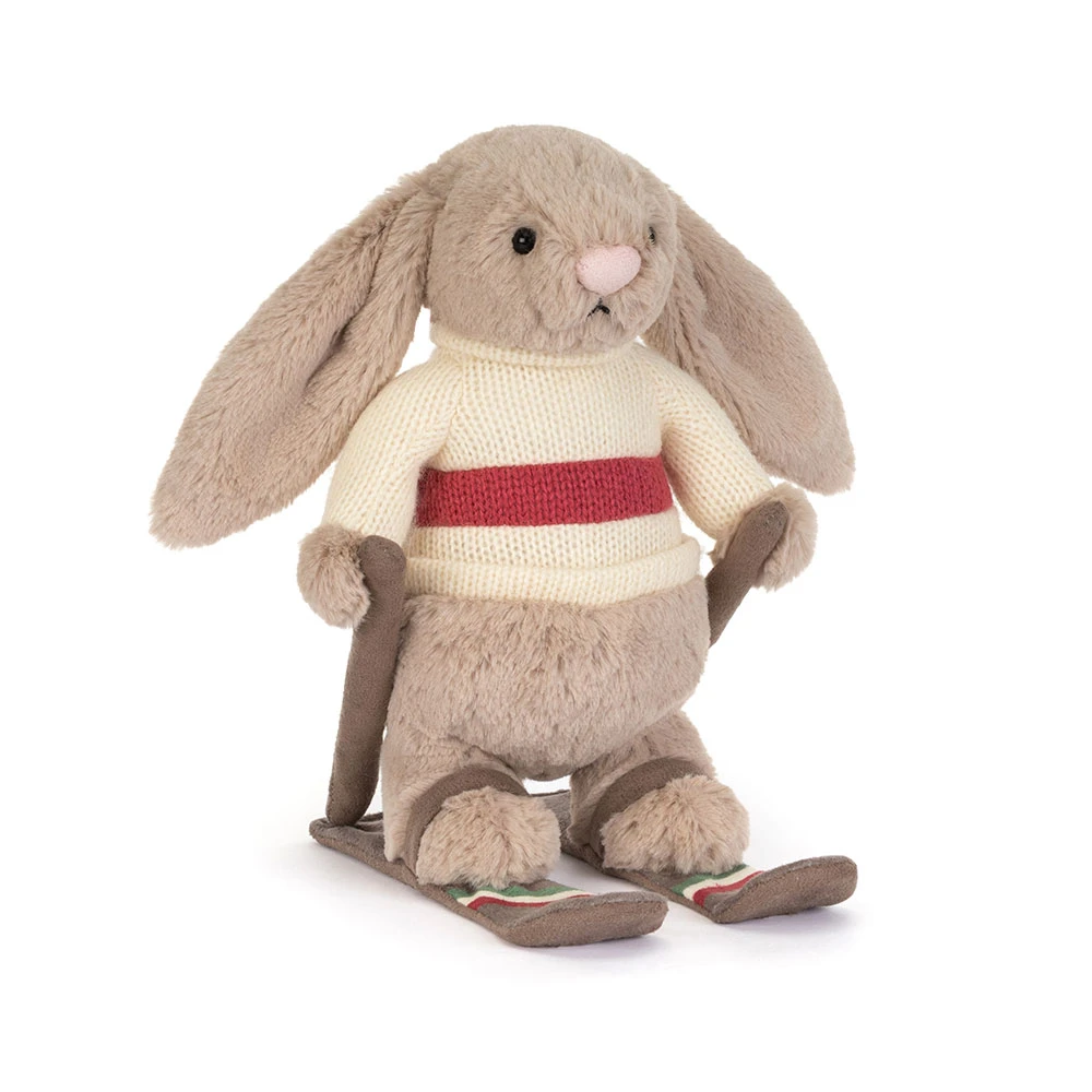 Bashful Bunny in gold medal ski outfit plush toy – view 2