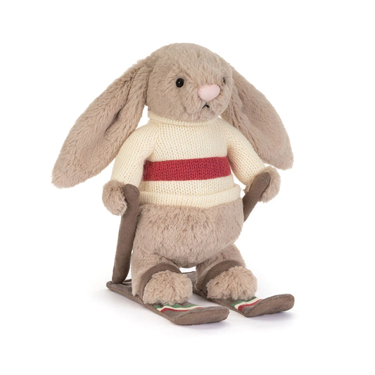 Bashful Bunny in gold medal ski outfit plush toy – view 2