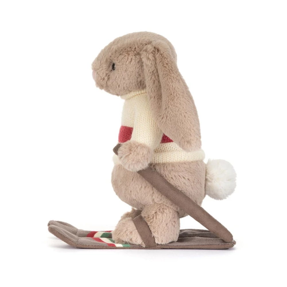 Bashful Bunny in gold medal ski outfit plush toy – view 3