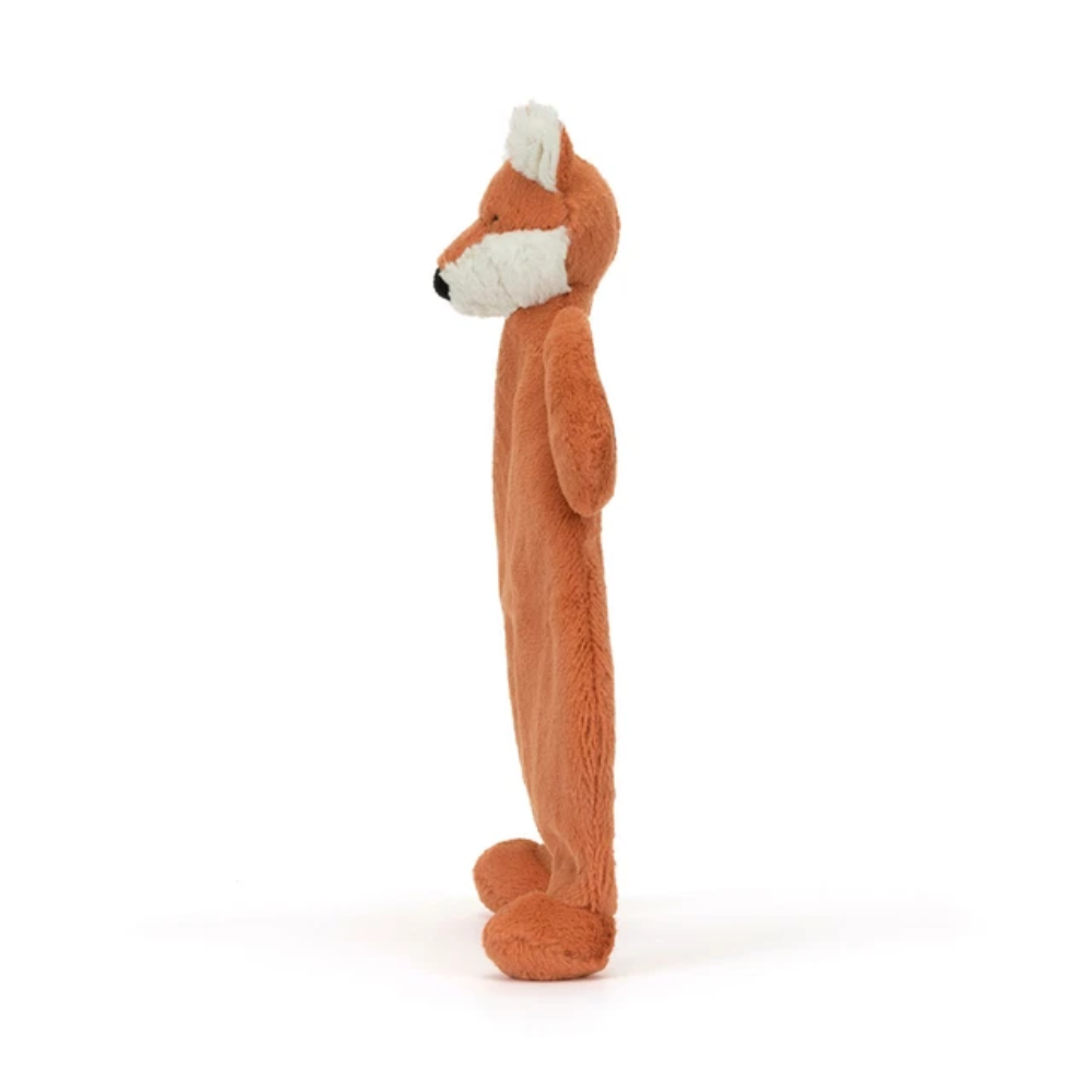 Bashful Fox Cub Comforter in rust orange – view 3
