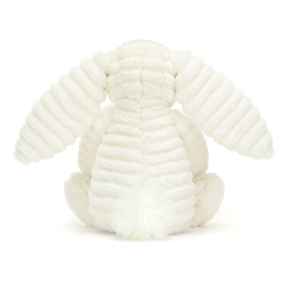 Bashful Luxe Bunny Nimbus plush toy in white – view 3