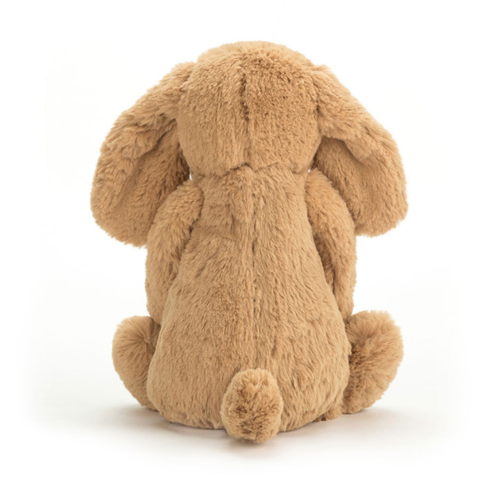 Bashful Toffee Puppy plush toy in brown – view 3