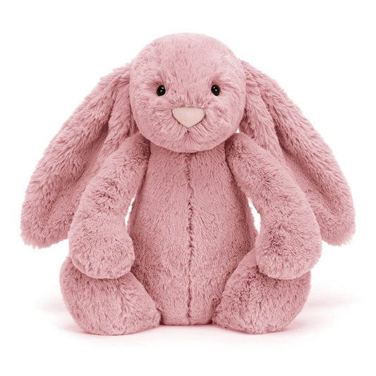 Bashful Tulip Bunny plush toy with tulip detailing