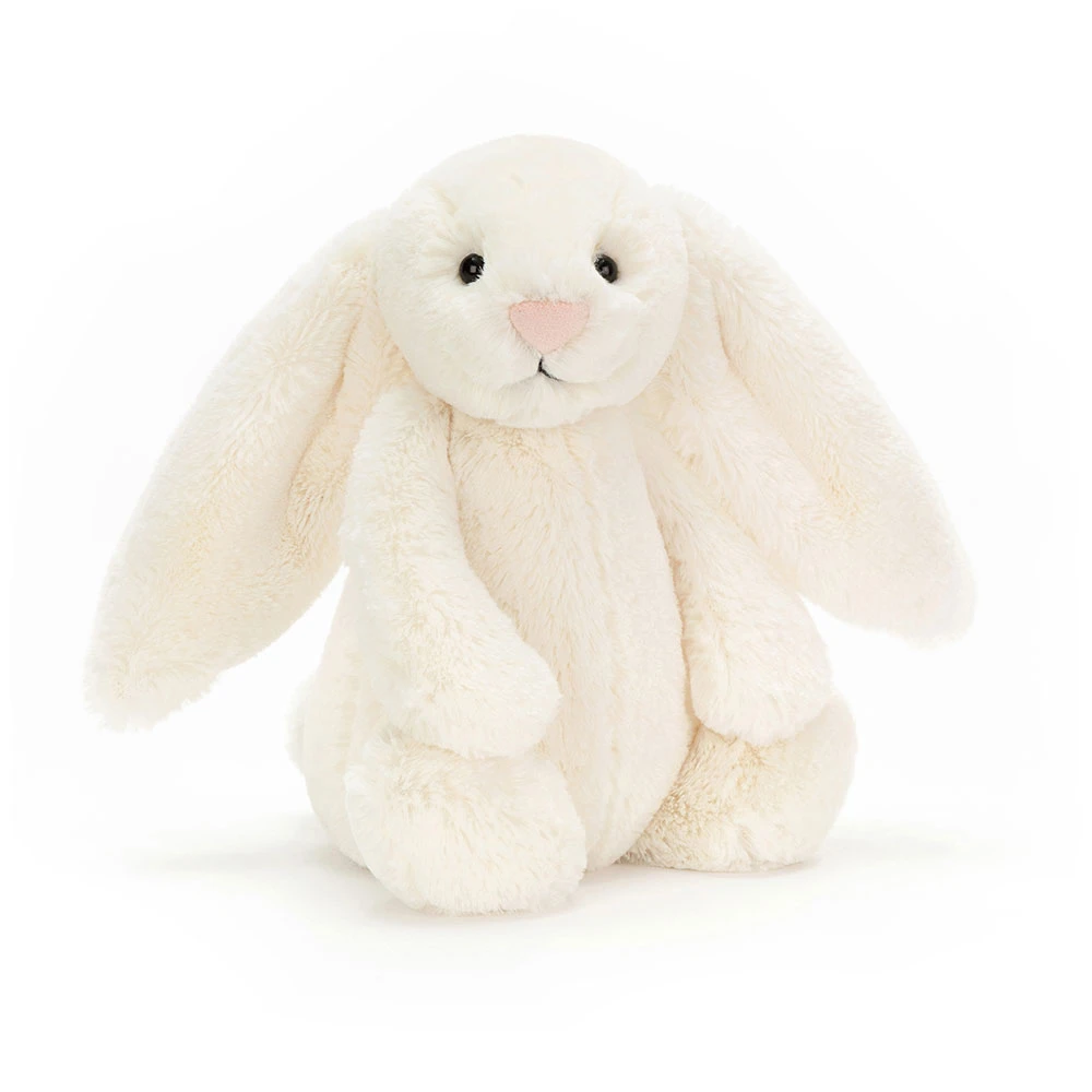 Bashful Tulip Bunny plush toy with tulip detailing – view 4