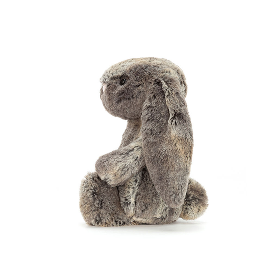Bashful Woodland Bunny plush toy in grey – view 2