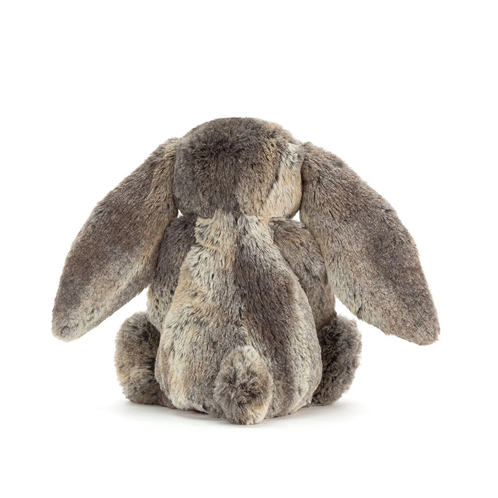 Bashful Woodland Bunny plush toy in grey – view 3