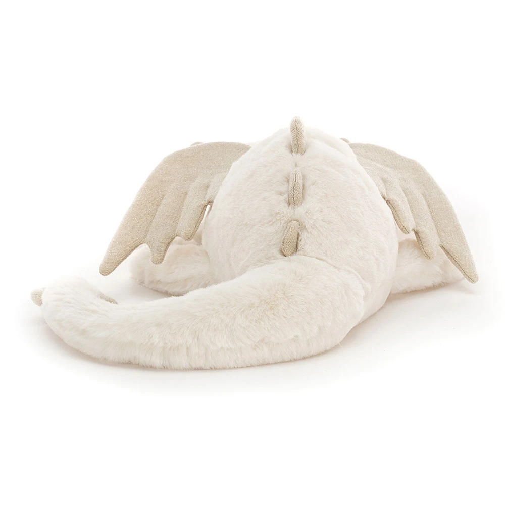 Snow Dragon plush in beige – view 3