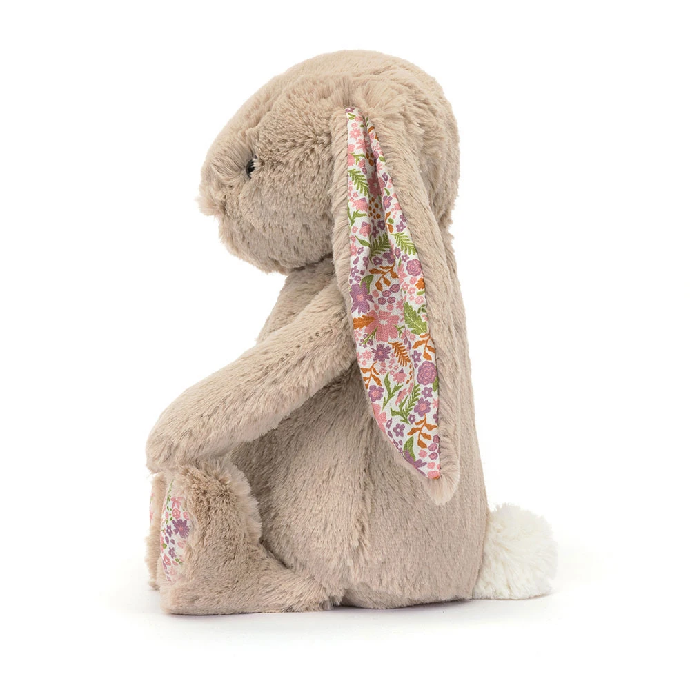 Blossom Beige Bunny Petal plush toy in khaki – view 3