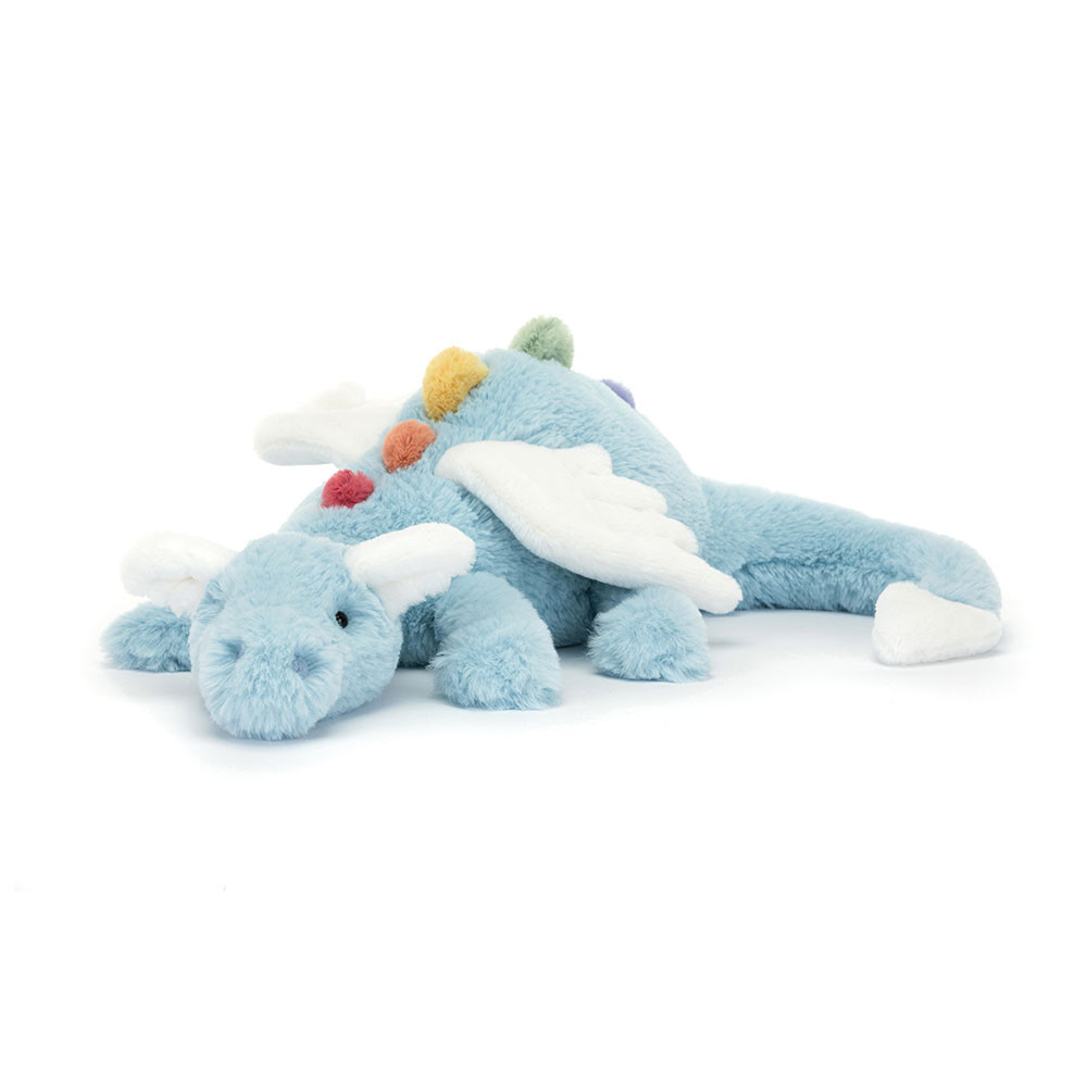 Sky Dragon plush in blue