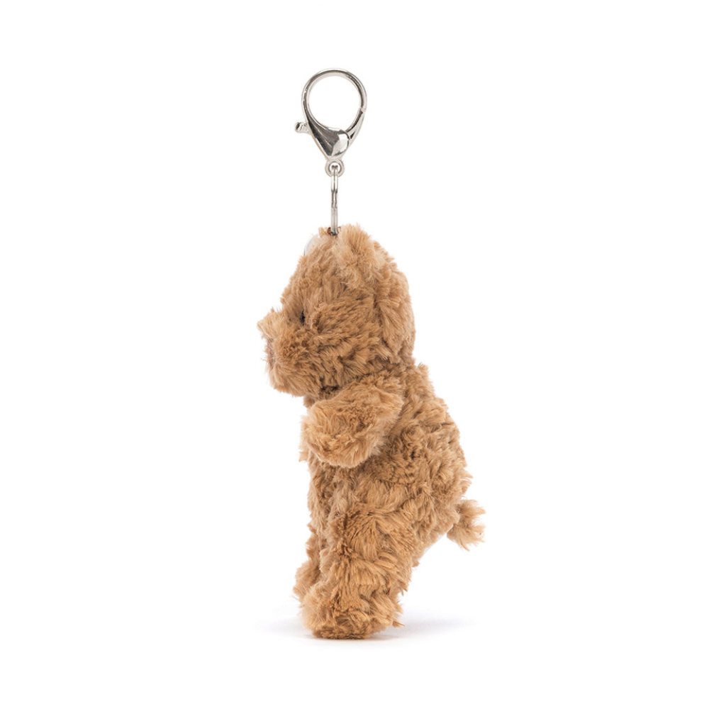 Brown Bear bag charm in brown – view 3