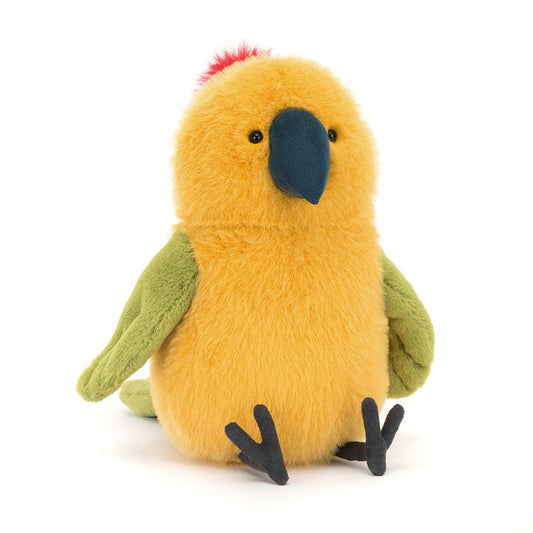 Budgeby Parrot plush toy in yellow – view 2