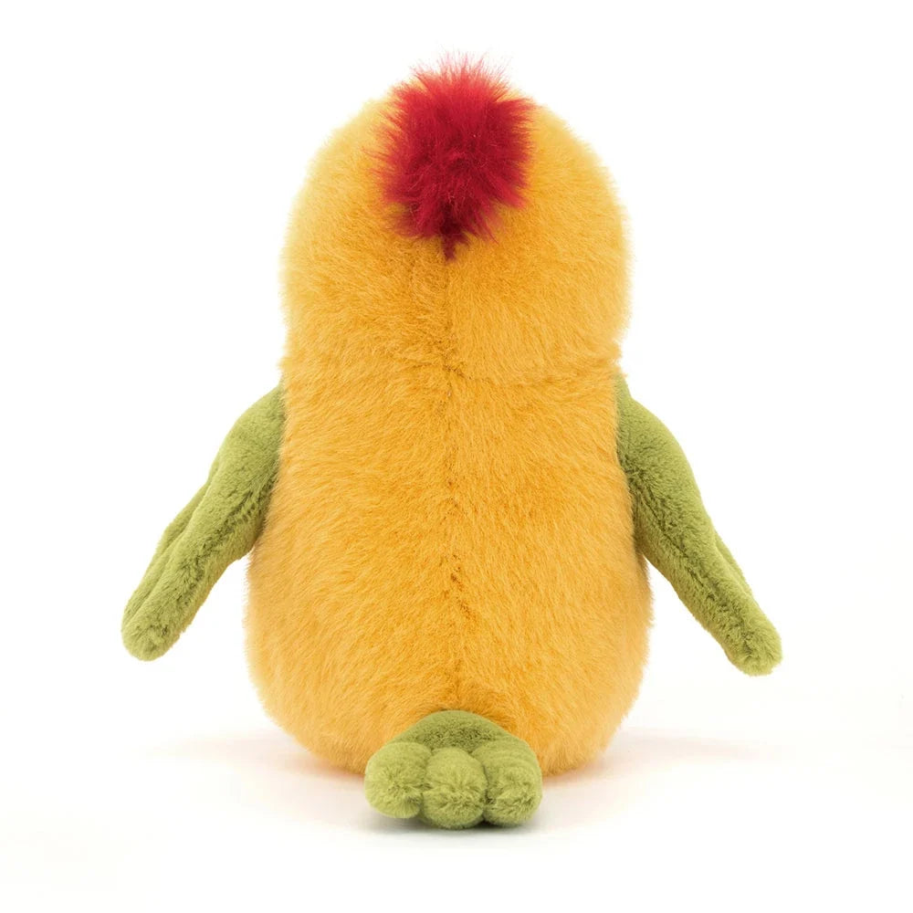Budgeby Parrot plush toy in yellow – view 3