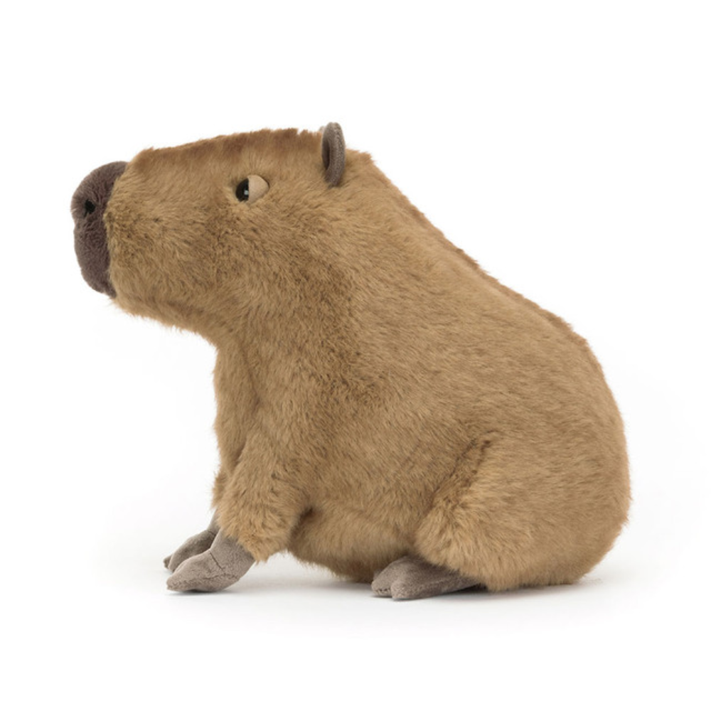 Clyde Capybara plush toy in brown – view 3