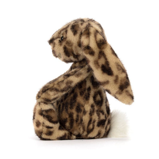 Cobblehop Bunny plush with brown animal print – view 2