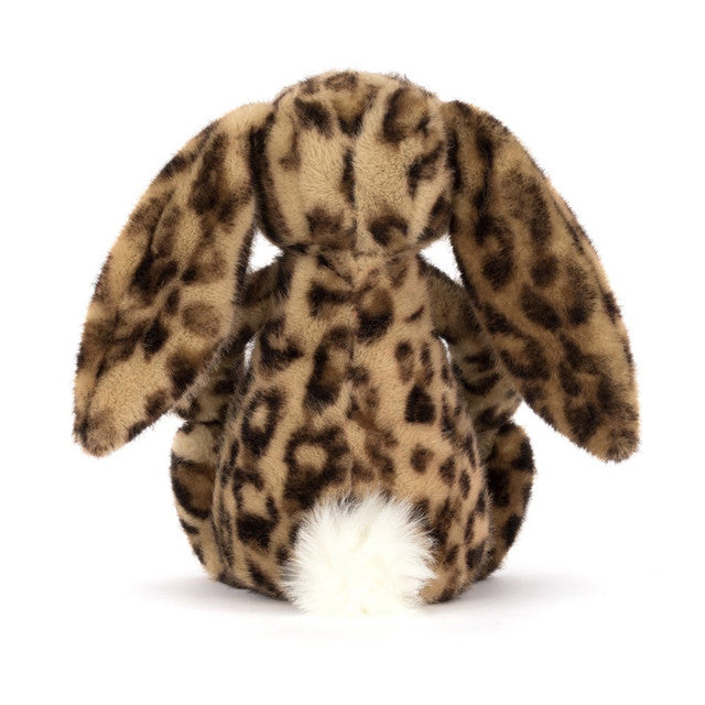 Cobblehop Bunny plush with brown animal print – view 3