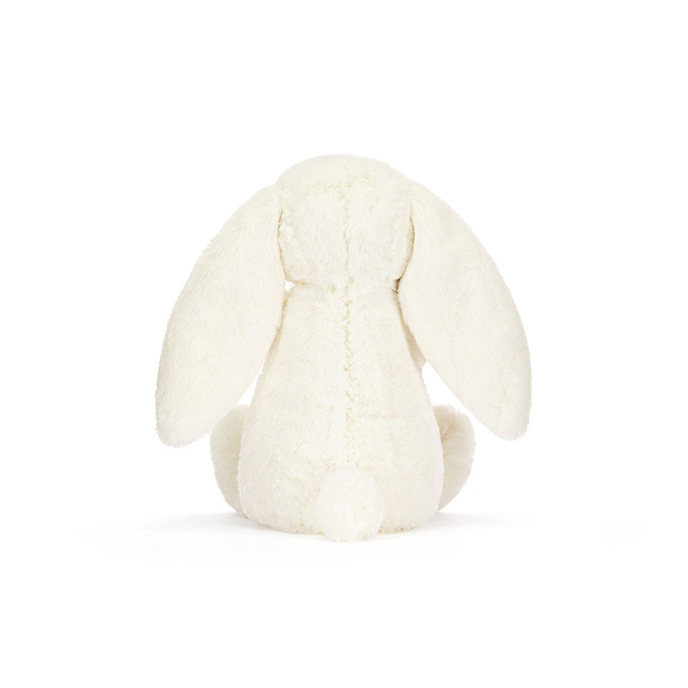 Cream Bunny with Rose plush toy in cream – view 4