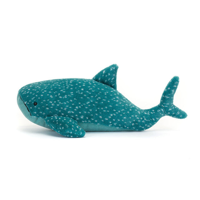 Gobfrey Whale Shark plush toy in blue – view 2