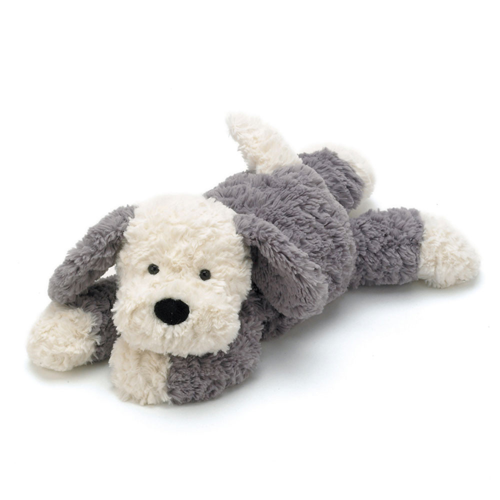 Tumblie Sheep Dog plush in grey