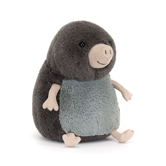 Muswell Mole plush in grey