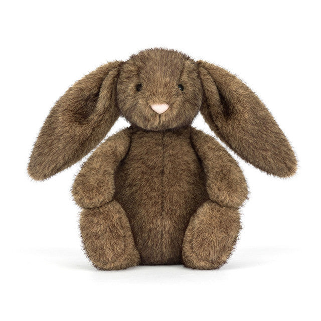 Hoppleston Luxe Bunny plush toy in dark brown