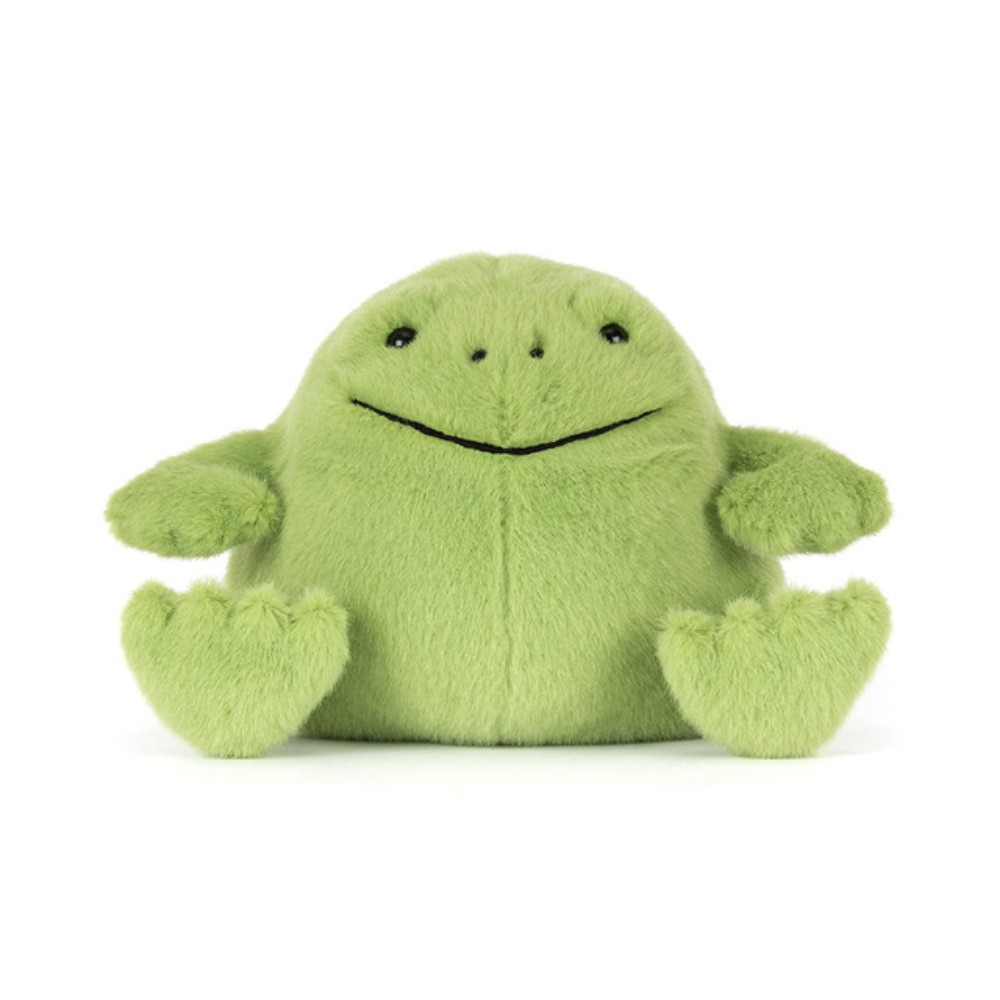 Light Green Frog plush toy in light green