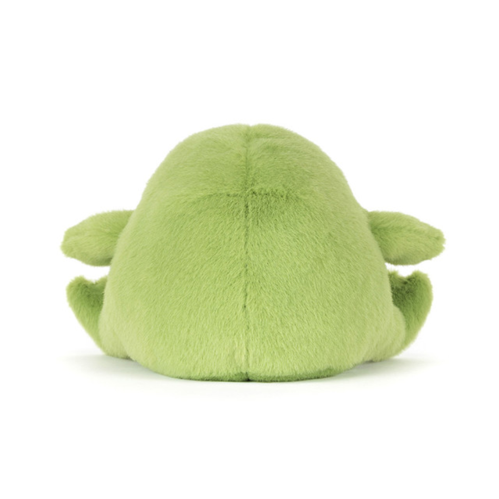 Light Green Frog plush toy in light green – view 3