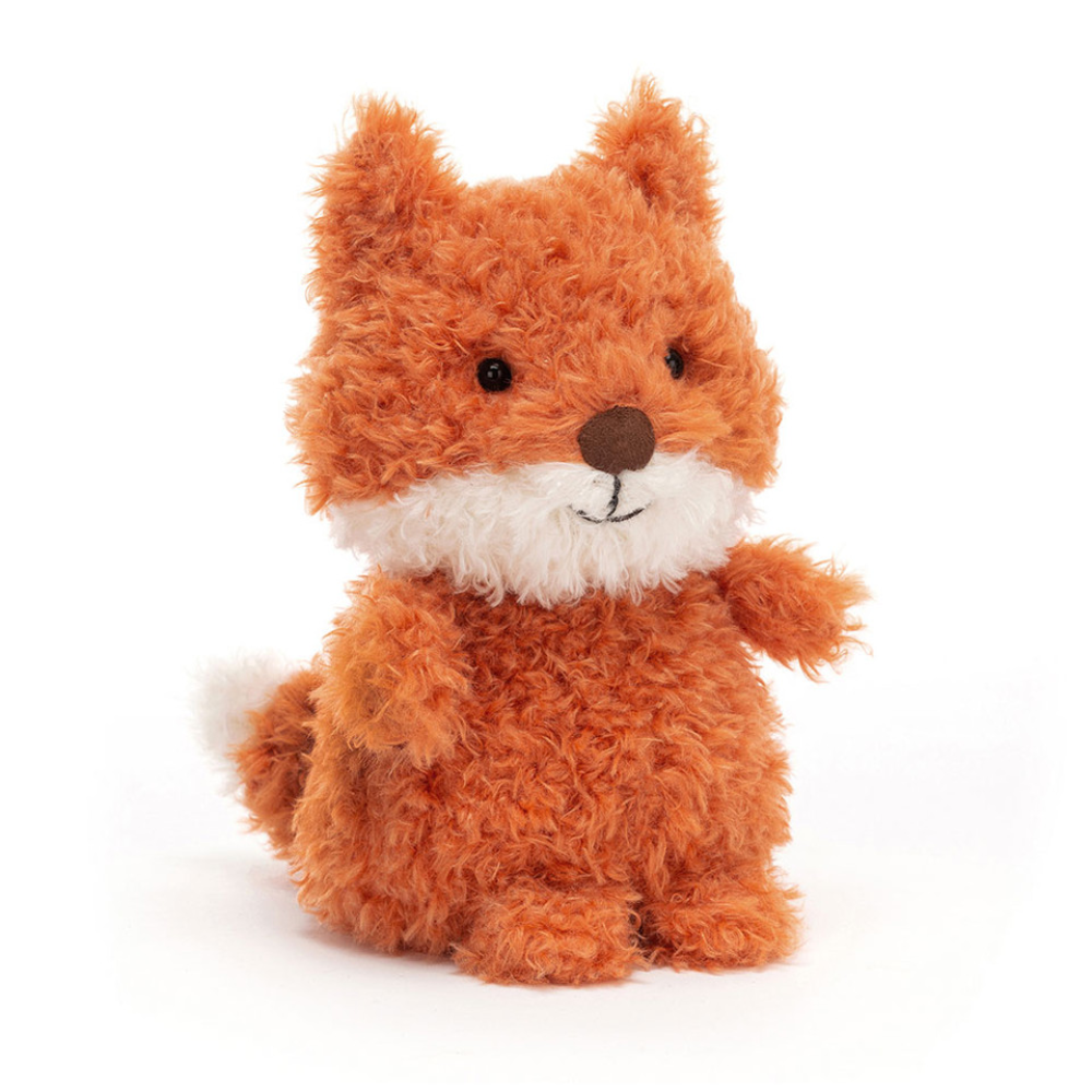 Little Fox plush toy in orange