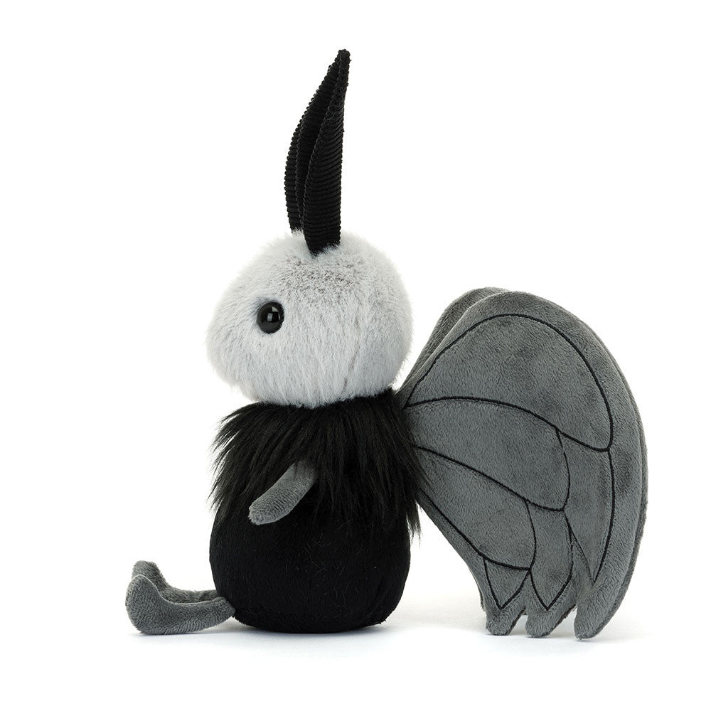 Miff Mothman plush in grey and black – view 2