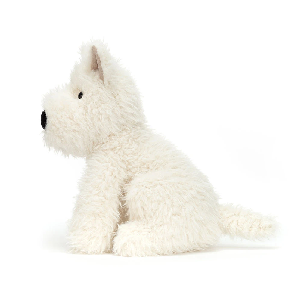 Munro Scottie Dog white plush toy – view 3