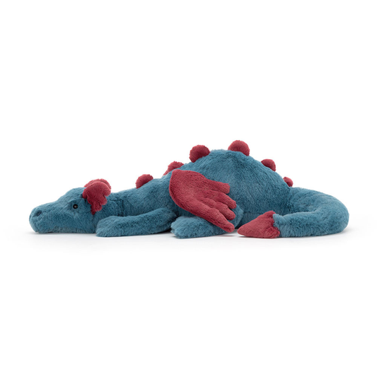 Dexter Dragon plush in navy – view 2