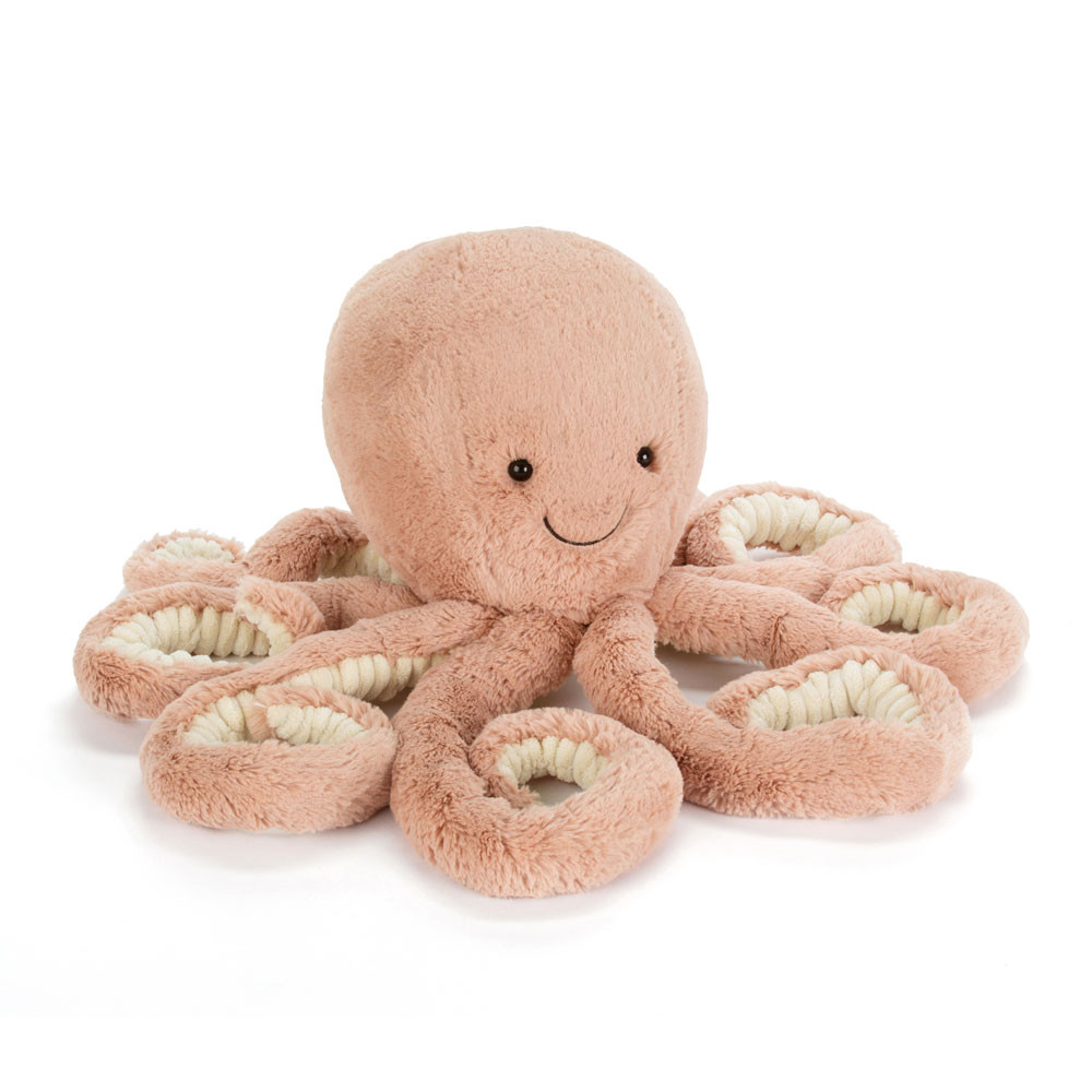 Odell Octopus rose gold octopus plush toy