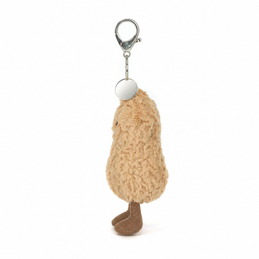 Amuseables Peanut bag charm in beige – view 2