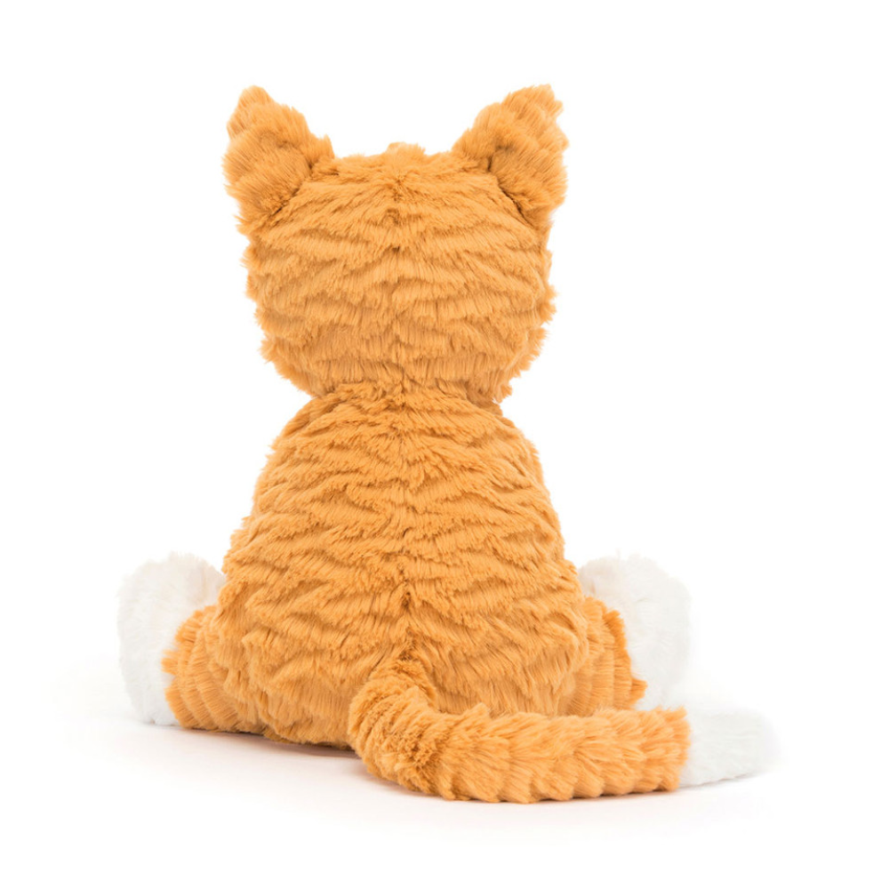 Fuddlewuddle Ginger Cat plush in orange – view 3