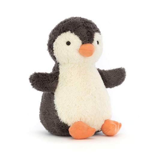 Peanut Penguin plush toy in black
