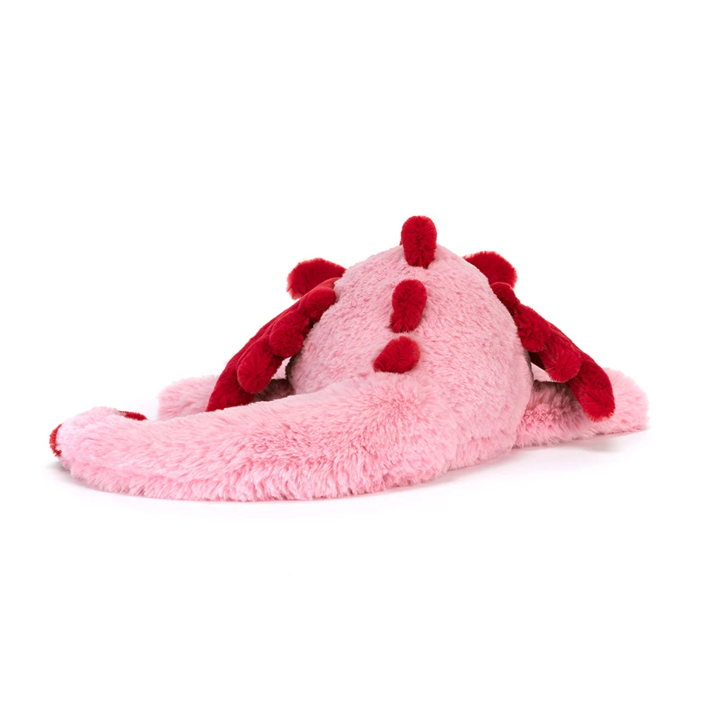 Heart Dragon plush in pink – view 3