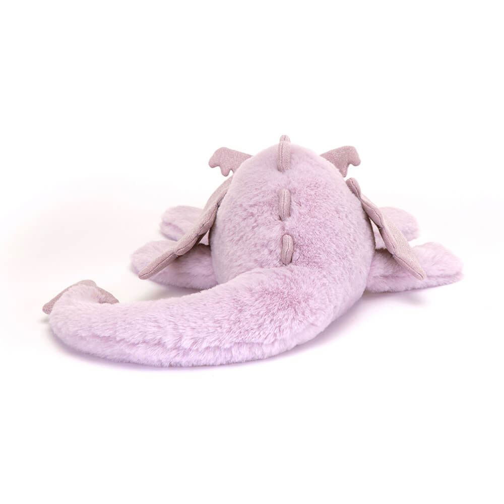 Lavender Dragon plush in purple – view 3