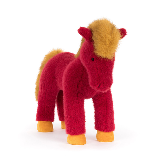 Festival Horse plush in red