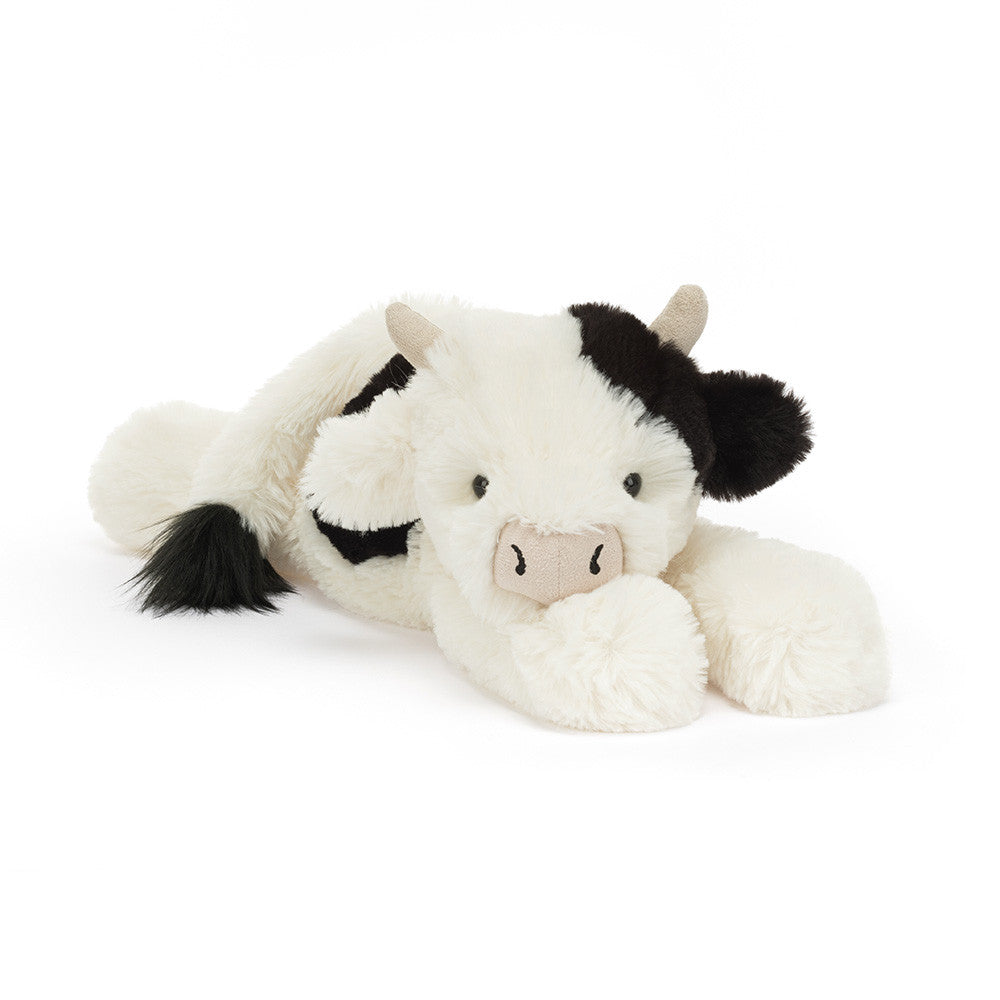 Smudge Cow plush toy in white